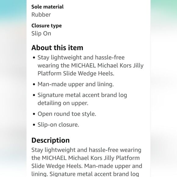 Michael Kors Sadler Wedge- Pale Gold - Picture 8 of 8